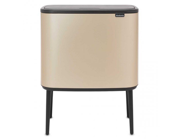 לויזון מרקט,BO פח טאץ 36 ליטר, בצבע שמפניה Brabantia, לויזון מרקט,BO פח טאץ 36 ליטר, בצבע שמפניה Brabantia,