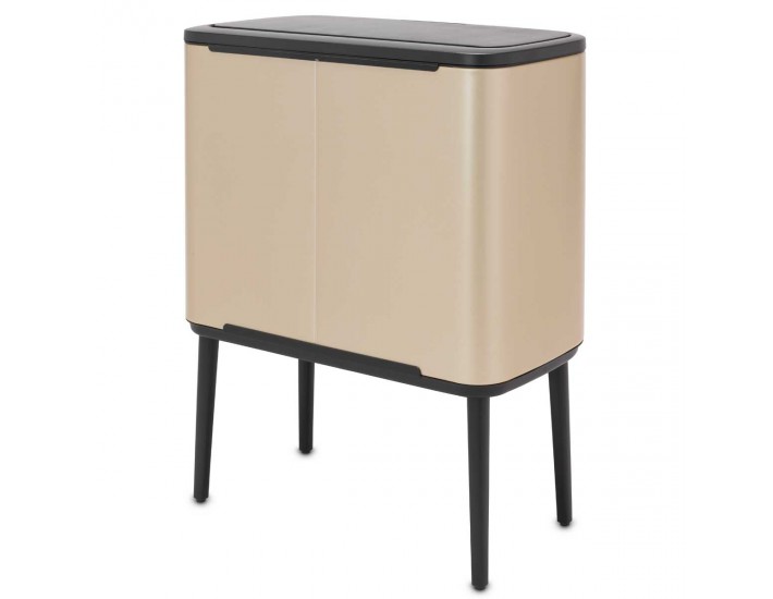 לויזון מרקט,BO פח טאץ 36 ליטר, בצבע שמפניה Brabantia, לויזון מרקט,BO פח טאץ 36 ליטר, בצבע שמפניה Brabantia,