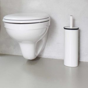 לויזון מרקט,מברשת אסלה לבנה כולל תלייה Brabantia,105