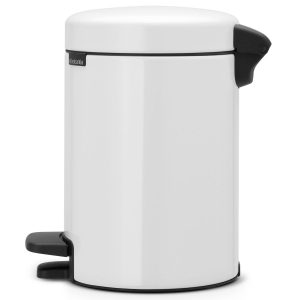 לויזון מרקט,פח פדל 3 ליטר לבן Brabantia - NewIcon,