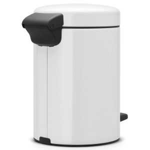 לויזון מרקט,פח פדל 3 ליטר לבן Brabantia - NewIcon,