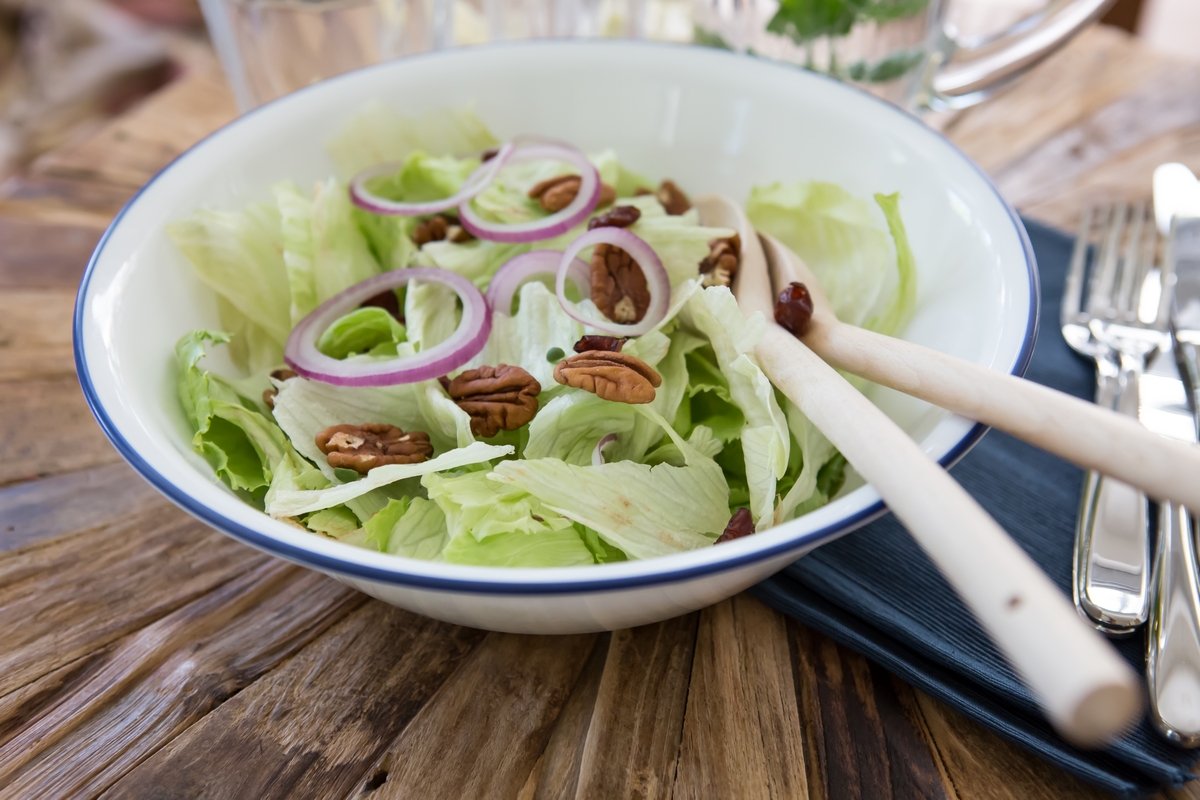 לויזון מרקט,קערת סלט 2 ליטר פס כחול, לויזון מרקט,קערת סלט 2 ליטר פס כחול,