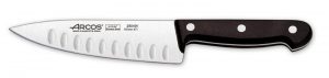 לויזון מרקט,סכין שף 16 ס"מ עם חריצים ידית בקלית Universal ארקוס Arcos,