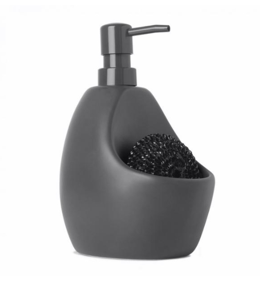 לויזון מרקט,דיספנסר לסבון JOEY אפור אומברה UMBRA, לויזון מרקט,דיספנסר לסבון JOEY אפור אומברה UMBRA,