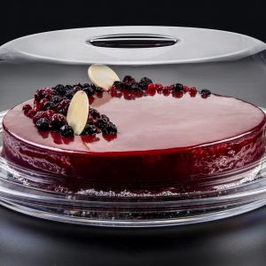 לויזון מרקט,פעמון עוגה עם מגש אקריל 29 ס”מ,55