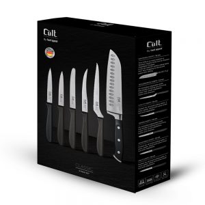 לויזון מרקט,סט 6 סכינים CLASSIC פוד אפיל Food Appeal,