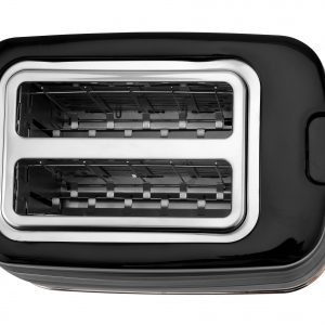 לויזון מרקט,מצנם מעוצב לשתי פרוסות שחור עם נחושת וכרום Westinghouse 802 וסטינגהאוס,135