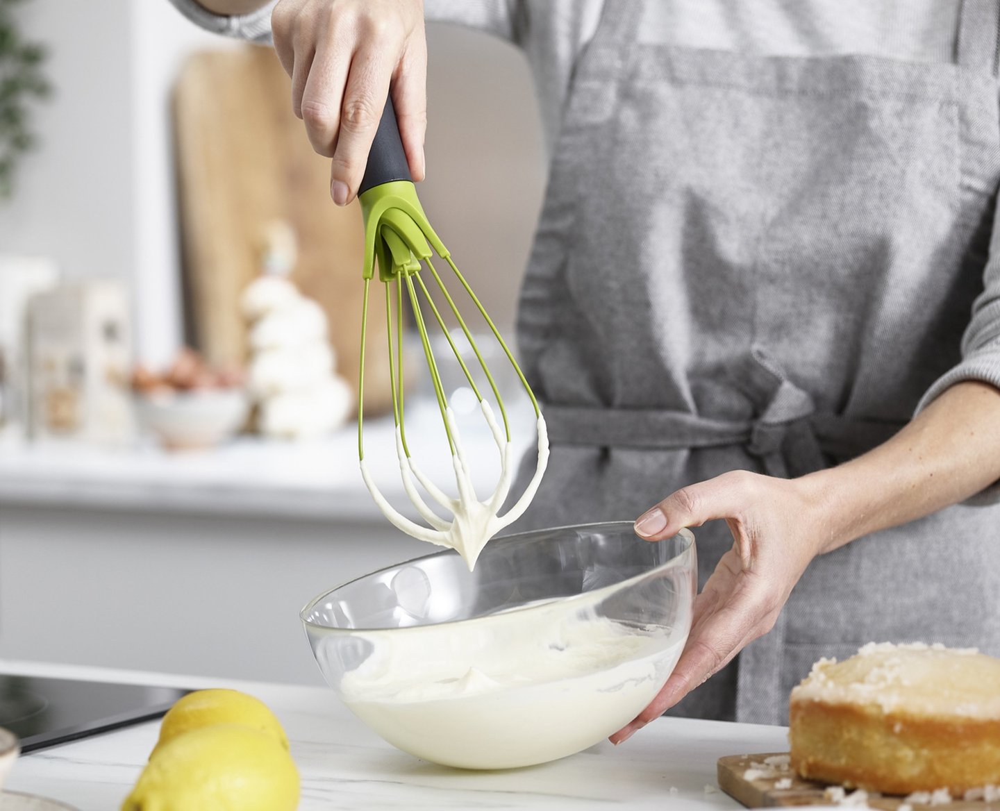 לויזון מרקט,מקציף מתכוונן אפור/ירוק JOSEPH JOSEPH ג'וזף ג'וזף, לויזון מרקט,מקציף מתכוונן אפור/ירוק JOSEPH JOSEPH ג'וזף ג'וזף,