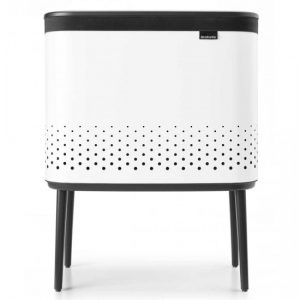 לויזון מרקט,סל כביסה BO לבן 60 ליטר Brabantia,105