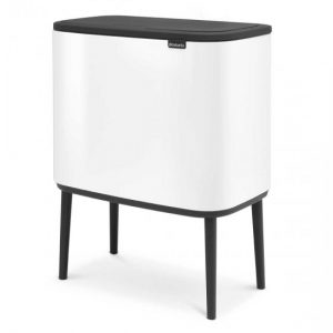 לויזון מרקט,BO פח טאץ הפרדה 11+23 ליטר לבן Brabantia,105