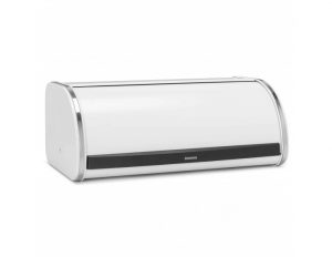 לויזון מרקט,ארגז לחם גדול לבן - מכסה מתגלגל Brabantia ברבנטיה,