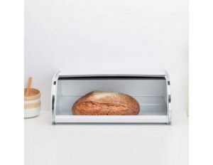 לויזון מרקט,ארגז לחם גדול לבן - מכסה מתגלגל Brabantia ברבנטיה,