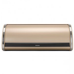 לויזון מרקט,ארגז לחם גדול בצבע שמפניה - מכסה מתגלגל Brabantia ברבנטיה,105