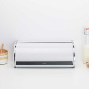 לויזון מרקט,ארגז לחם גדול לבן - מכסה מתגלגל Brabantia ברבנטיה,105