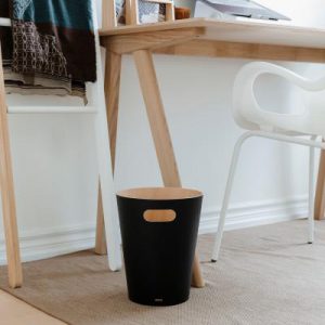 לויזון מרקט,פח Woodrow שחור אומברה UMBRA,125