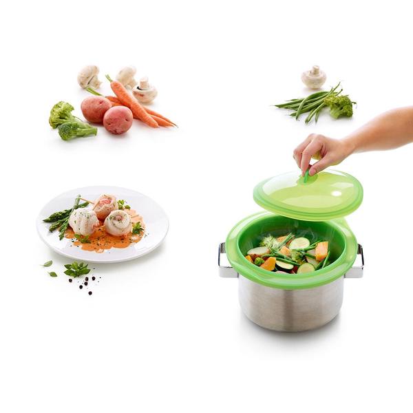 לויזון מרקט,אביזר אידוי ירוק מתקפל לסיר, לויזון מרקט,אביזר אידוי ירוק מתקפל לסיר,