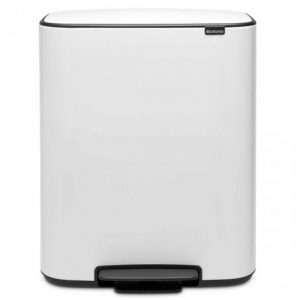 לויזון מרקט,BO פח פדל הפרדה 30+30 ליטר לבן Brabantia,105