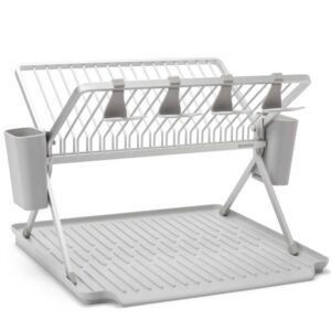 לויזון מרקט,מתקן ייבוש כלים מתקפל, גדול - אפור בהיר Brabantia,105