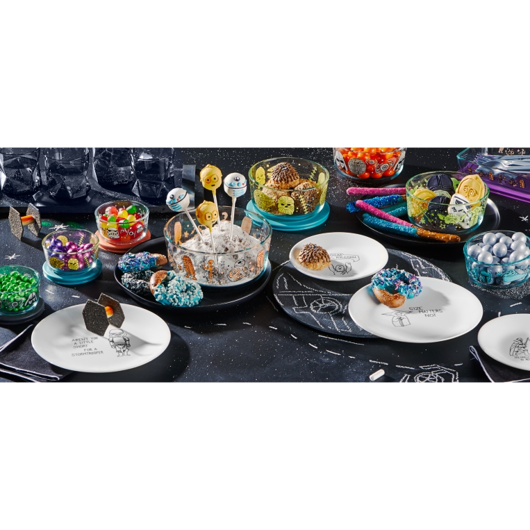 לויזון מרקט,צלחות Star Wars, מארז 8 צלחות מנה ראשונה,