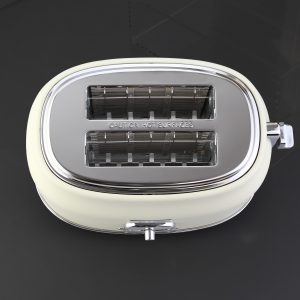 לויזון מרקט,מצנם נירוסטה לשתי פרוסות קרם Westinghouse  סדרת RETRO וסטינגהאוס WKTTA-857,135