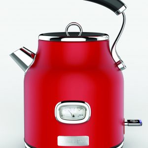 לויזון מרקט,קומקום חשמלי נירוסטה Westinghouse  אדום מט סדרת RETRO וסטינגהאוס WKWKH-148,135