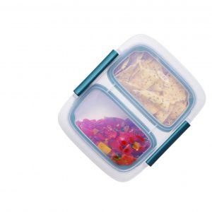 לויזון מרקט,קופסת PREP&GO מלבנית 2 תאים 0.5 ליטר OXO,104 לויזון מרקט,קופסת PREP&GO מלבנית 2 תאים 0.5 ליטר OXO,104