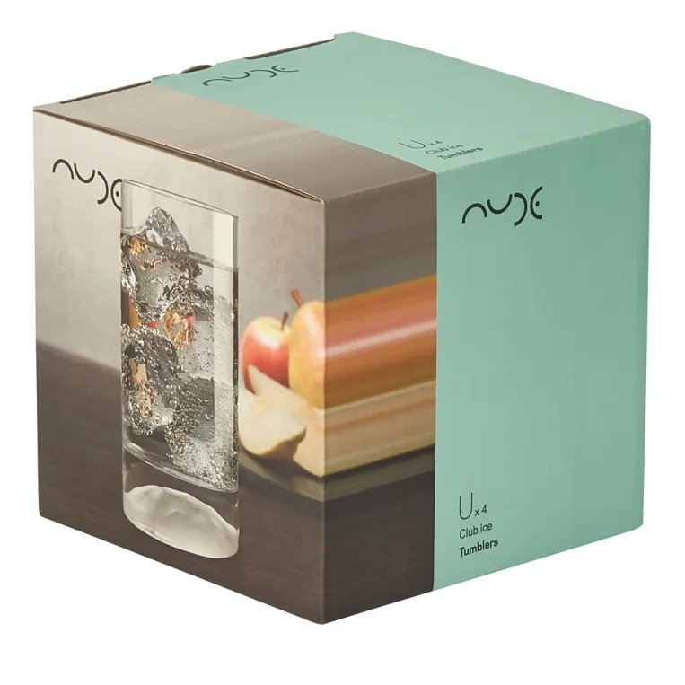 לויזון מרקט,4 כוסות שתייה קלה/קוקטייל 280 מ"ל, Club Ice, לויזון מרקט,4 כוסות שתייה קלה/קוקטייל 280 מ"ל, Club Ice,