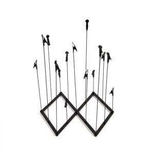 לויזון מרקט,מעמד תמונות Crowd שחור אומברה UMBRA,125 לויזון מרקט,מעמד תמונות Crowd שחור אומברה UMBRA,125