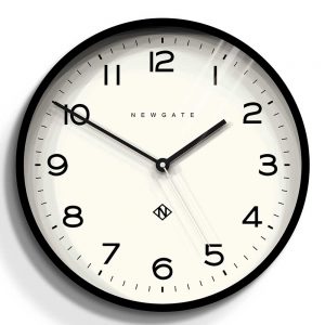 לויזון מרקט,שעון קיר שחור בינוני Echo Number Three,42