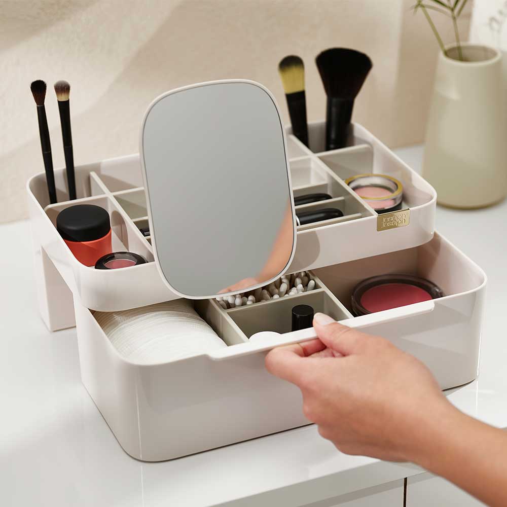 לויזון מרקט,ארגונית קוסמטיקה גדולה עם מראה נשלפת Viva ג'וזף ג'וזף JOSEPH JOSEP, לויזון מרקט,ארגונית קוסמטיקה גדולה עם מראה נשלפת Viva ג'וזף ג'וזף JOSEPH JOSEP,