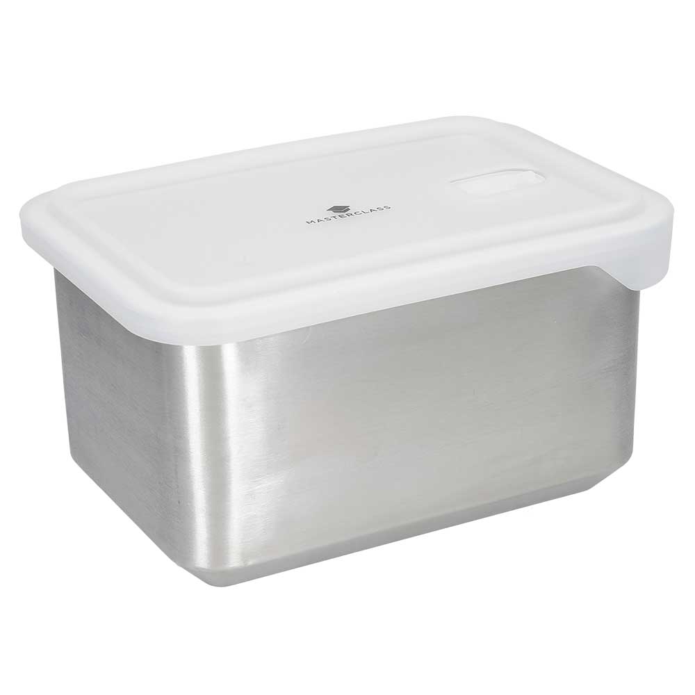 לויזון מרקט,קופסא לאחסון נירוסטה 2.7 ליטר Kitchencraft, לויזון מרקט,קופסא לאחסון נירוסטה 2.7 ליטר Kitchencraft,