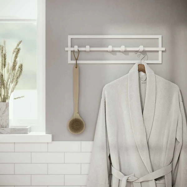 לויזון מרקט,מתלה Cubiko לבן UMBRA, לויזון מרקט,מתלה Cubiko לבן UMBRA,