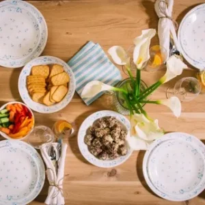 לויזון מרקט,סט 18 חלקים, Provincial Blue,107