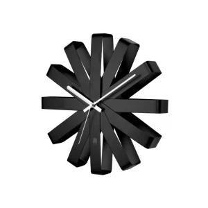 לויזון מרקט,שעון קיר Ribbon שחור UMBRA,42