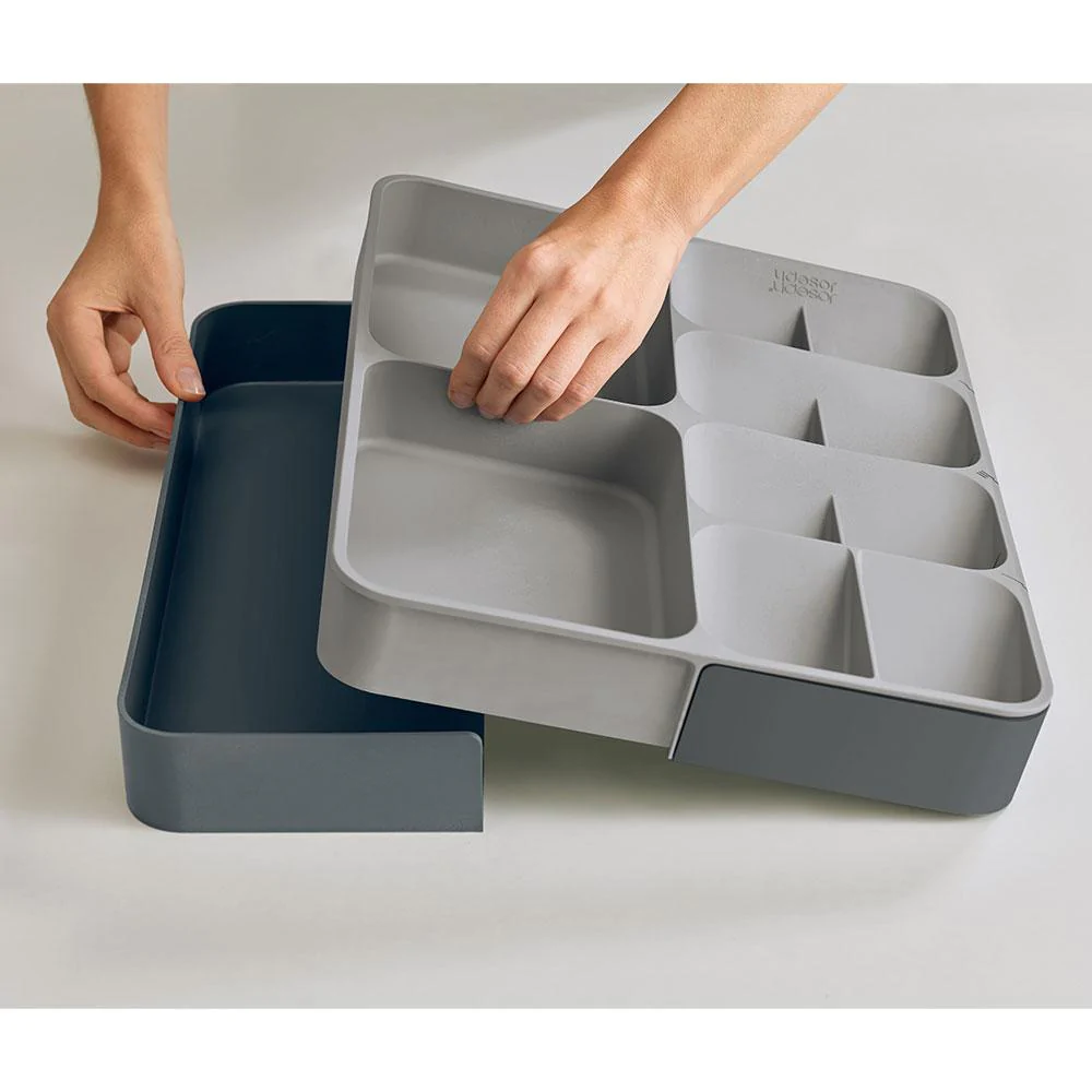 לויזון מרקט,ארגונית סכום מתרחב DrawerStore אפור JOSEPH JOSEPH ג'וזף ג'וזף, לויזון מרקט,ארגונית סכום מתרחב DrawerStore אפור JOSEPH JOSEPH ג'וזף ג'וזף,