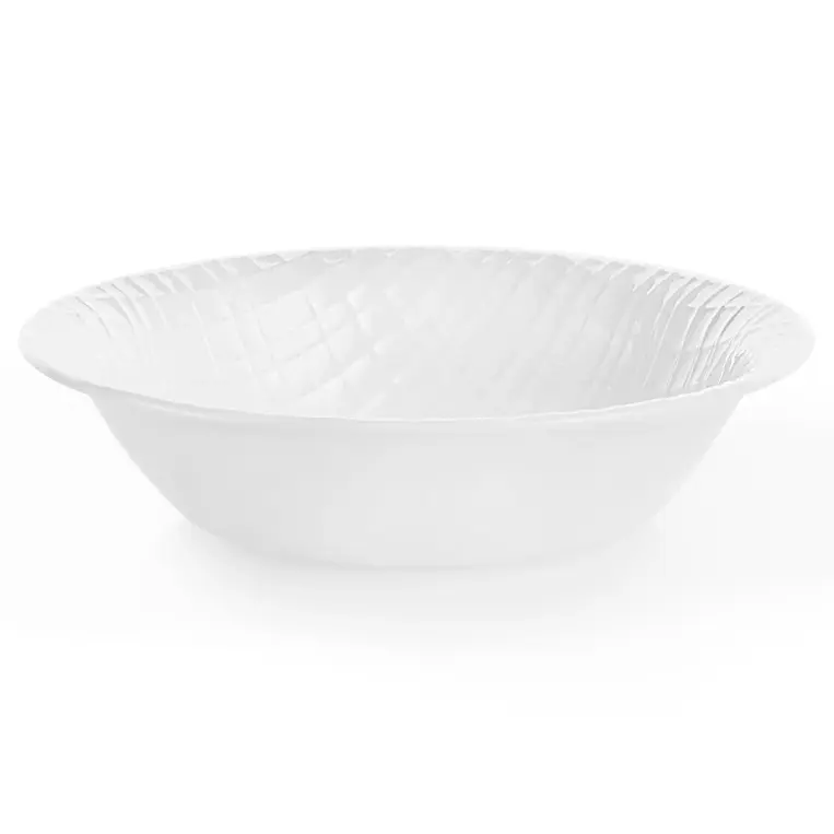 לויזון מרקט,סט צלחות 18 חלקים, Linen Weave, לויזון מרקט,סט צלחות 18 חלקים, Linen Weave,