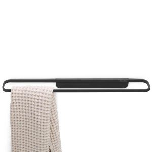 לויזון מרקט,מתלה מגבות שחור מינרלי MIndSet ברבנטיה Brabantia,105