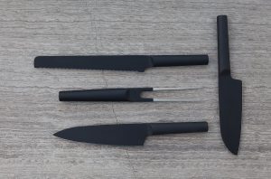 לויזון מרקט,סכין שף Kuro שחור 19 ס"מ ברגהוף BergHoff,