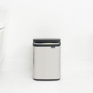 לויזון מרקט,פח אשפה נתלה לשירותים BO ברבנטיה 4 ליטר, מבריק Brabantia,105