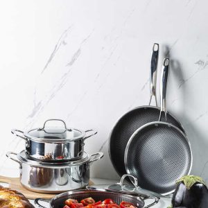 לויזון מרקט,סט בישול 7 חלקים HYBRID PAN פוד אפיל FOOD APPEAL,91 לויזון מרקט,סט בישול 7 חלקים HYBRID PAN פוד אפיל FOOD APPEAL,91