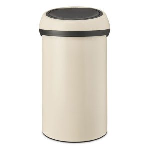 לויזון מרקט,פח טאץ 60 ליטר בז׳ עדין, Brabantia,62