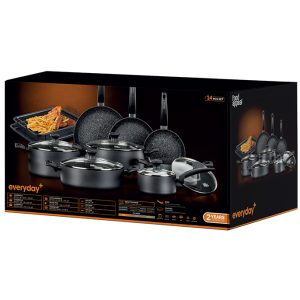 לויזון מרקט,סט סירים 14 חלקים - Everyday+ פוד אפיל Food appeal,91