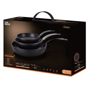 לויזון מרקט,מארז 3 מחבתות - 20/24/28 +EVERYDAY פוד אפיל Food appeal,91 לויזון מרקט,מארז 3 מחבתות - 20/24/28 +EVERYDAY פוד אפיל Food appeal,91