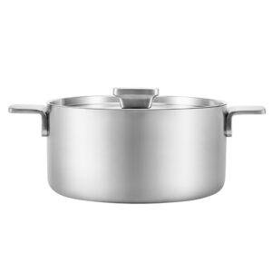 לויזון מרקט,סיר יציקת נירוסטה 3PLY מכסה נירוסטה 24 ס"מ, 4.9 ליטר ENIGMA פוד אפיל Food Appeal,91