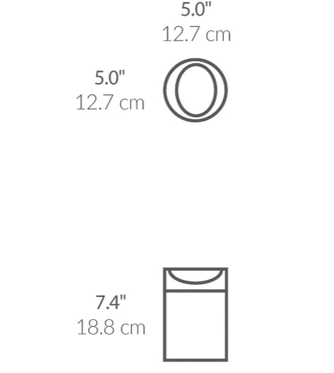 לויזון מרקט,פח שולחני שחור מאט 1.5 ליטר סימפלהיומן Simplehuman, לויזון מרקט,פח שולחני שחור מאט 1.5 ליטר סימפלהיומן Simplehuman,