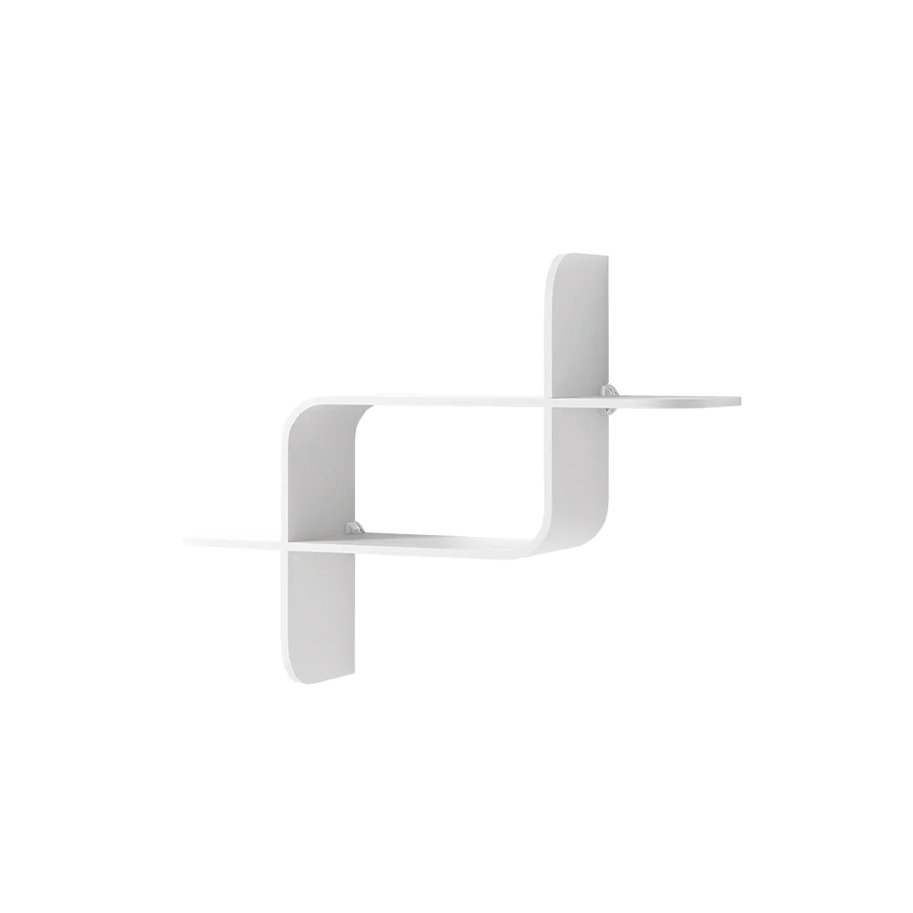 לויזון מרקט,מדף MONTAGE עץ לבן UMBRA, לויזון מרקט,מדף MONTAGE עץ לבן UMBRA,