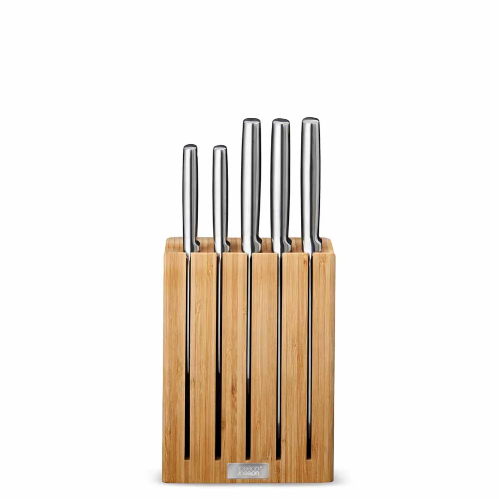 לויזון מרקט,סט 5 סכינים ומעמד במבוק ELEVATE ג'וזף ג'וזף JOSEPH JOSEPH, לויזון מרקט,סט 5 סכינים ומעמד במבוק ELEVATE ג'וזף ג'וזף JOSEPH JOSEPH,