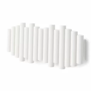 לויזון מרקט,מתלה קיר PICKET לבן UMBRA,125