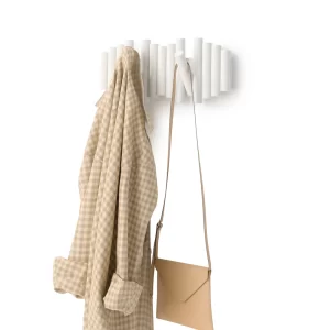 לויזון מרקט,מתלה קיר PICKET לבן UMBRA,41