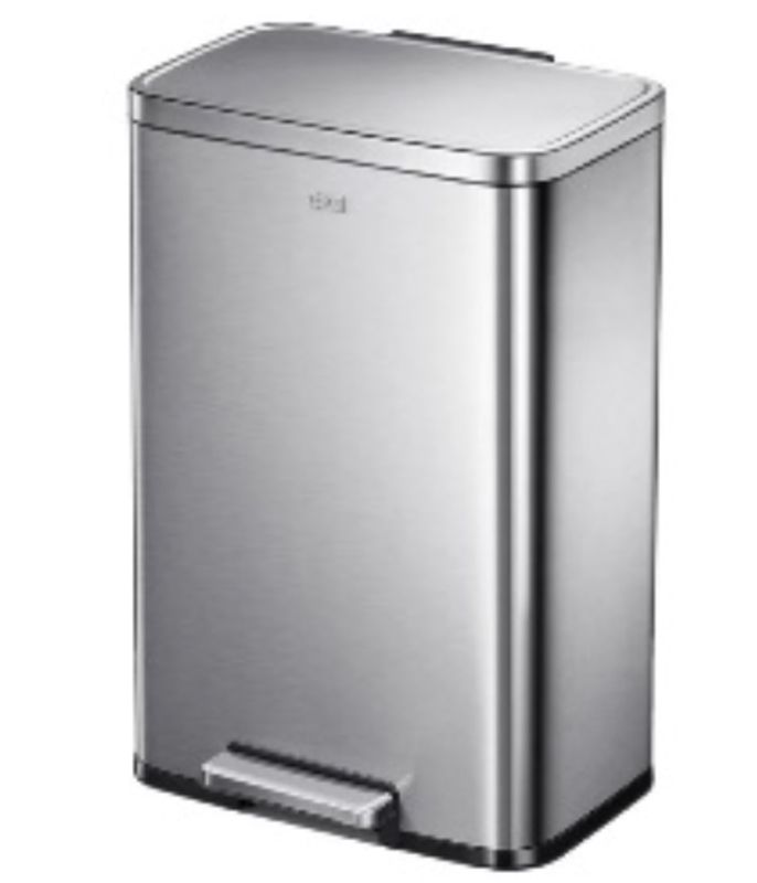 לויזון מרקט,פח אשפה מרובע 20 ליטר MADISON נירוסטה מוברשת מבית EKO עם פח פנימי, לויזון מרקט,פח אשפה מרובע 20 ליטר MADISON נירוסטה מוברשת מבית EKO עם פח פנימי,